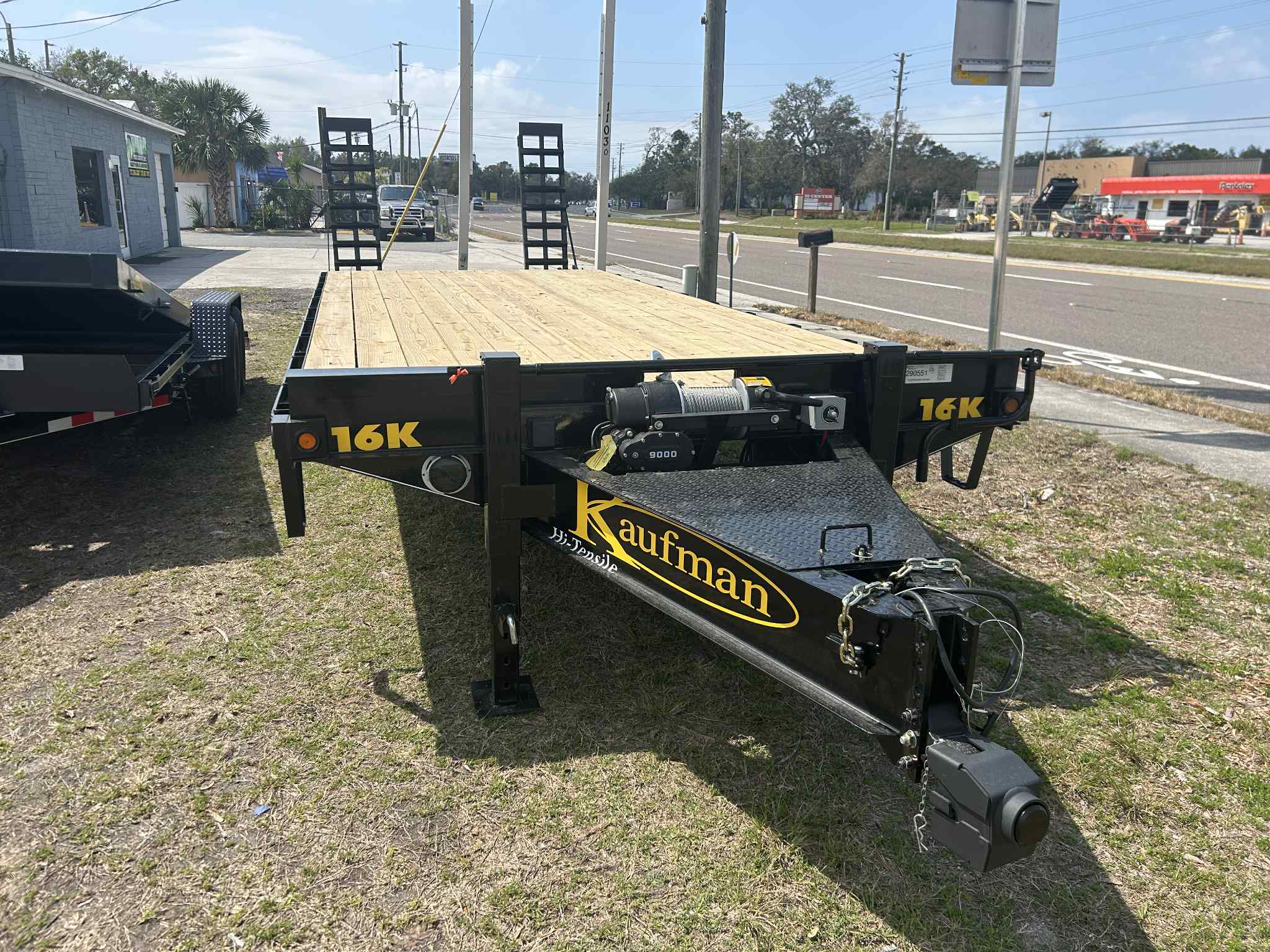 24ft Deckover Trailer 16k photo 1